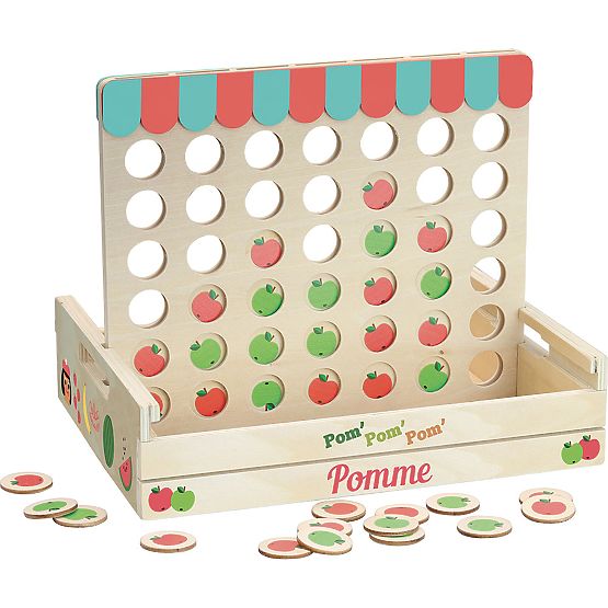 Vilac Holz-Reisespiel Tic Tac Toe
