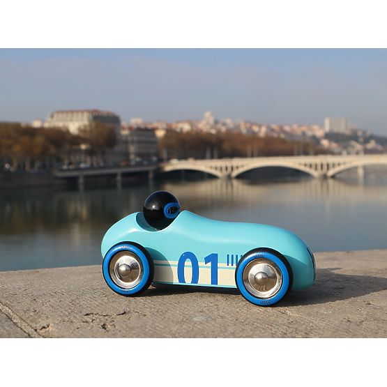 Vilac Holzauto Old Sport Compet türkis
