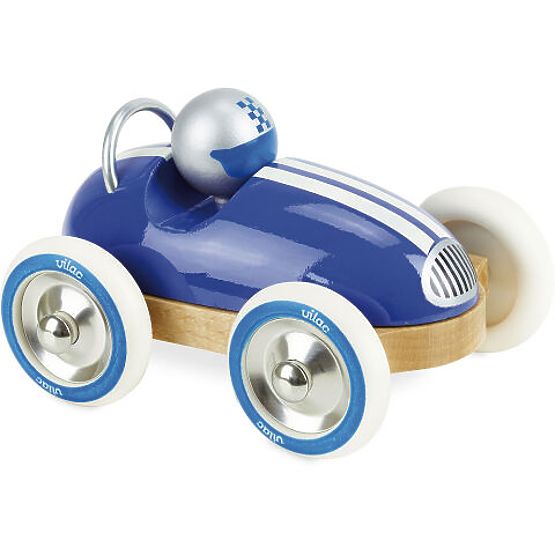 Vilac Holzauto Roadster Vintage Blau