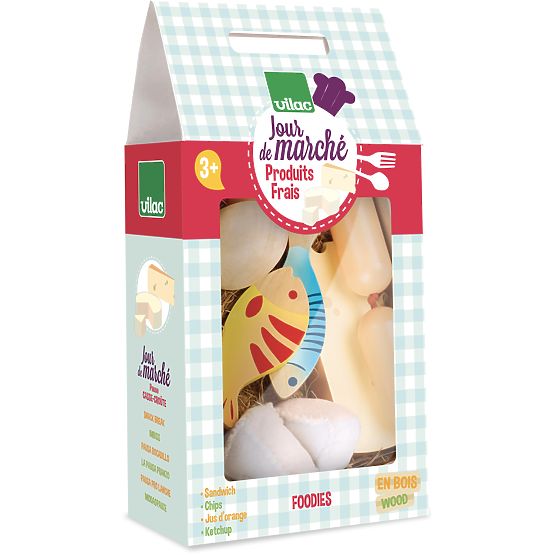 Vilac Holzset Frische Lebensmittel