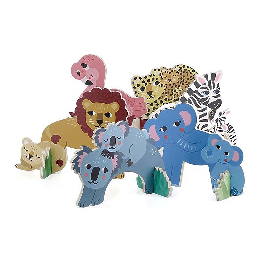 Vilac Safari Krocket Mama und Junges