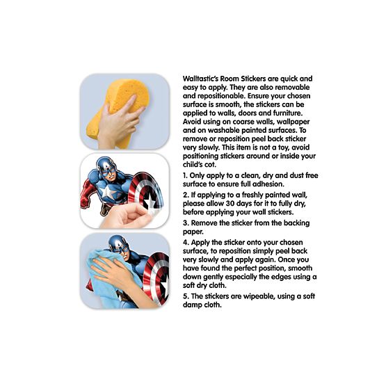 Wandaufkleber Avengers