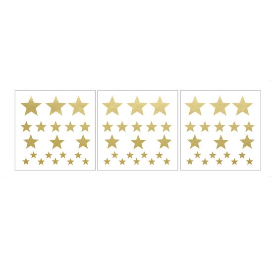 Wandaufkleber DEKORNIK - Goldene Sterne