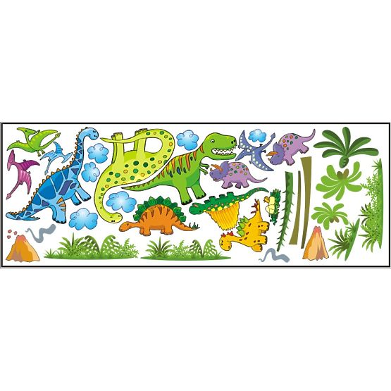 Wandaufkleber Dinos