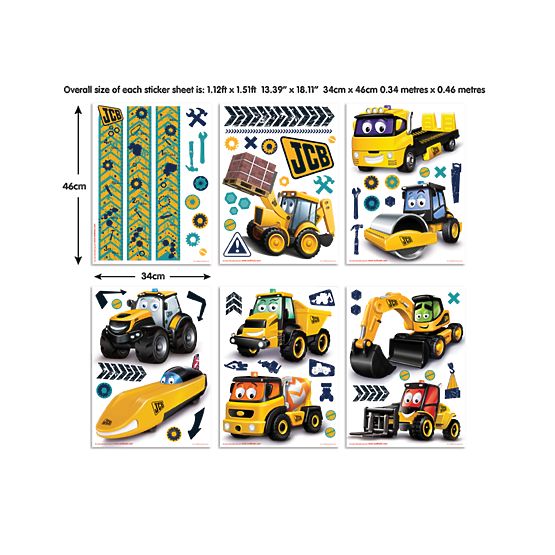 Wandaufkleber Meine ersten Bagger