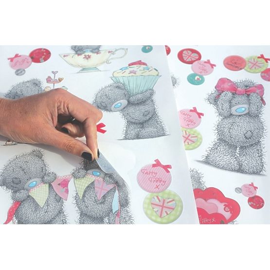 Wandaufkleber Mini Wall art TATTY TEDDY Celebrations