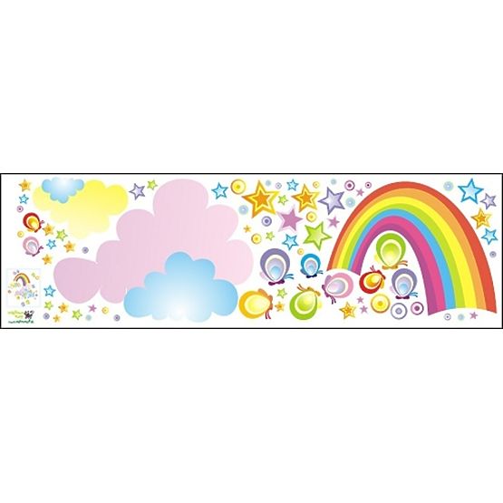 Wandaufkleber Regenbogen