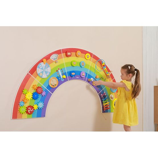 Wandpaneel Regenbogen