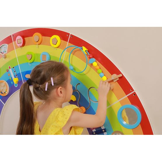 Wandpaneel Regenbogen