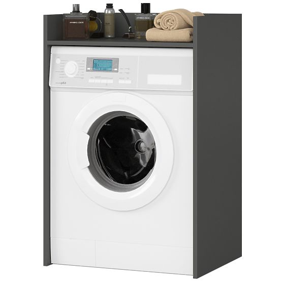 WASCHMASCHINENSCHRANK FIN GRAFITGRAU