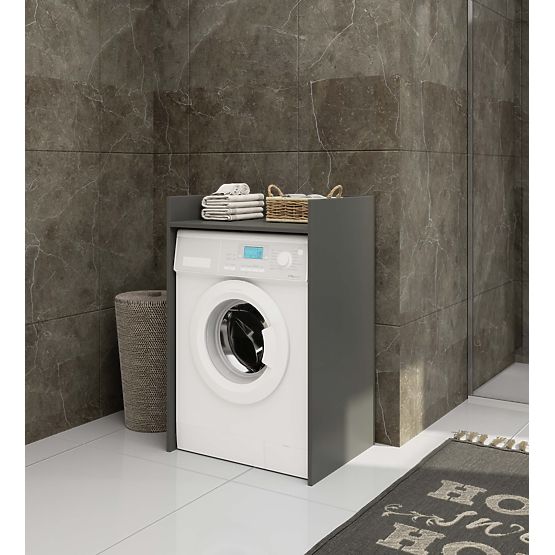 WASCHMASCHINENSCHRANK FIN GRAFITGRAU