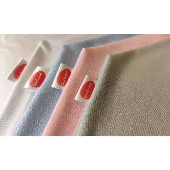 Wasserdichtes Baumwolllaken – Hellblau 160 x 70 cm