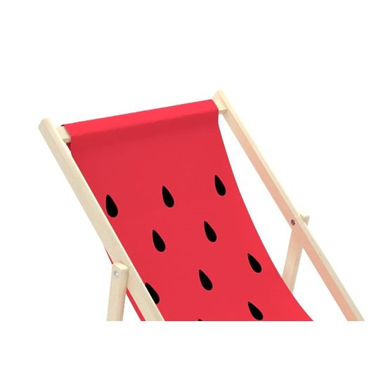 Wassermelonen-Strandliege
