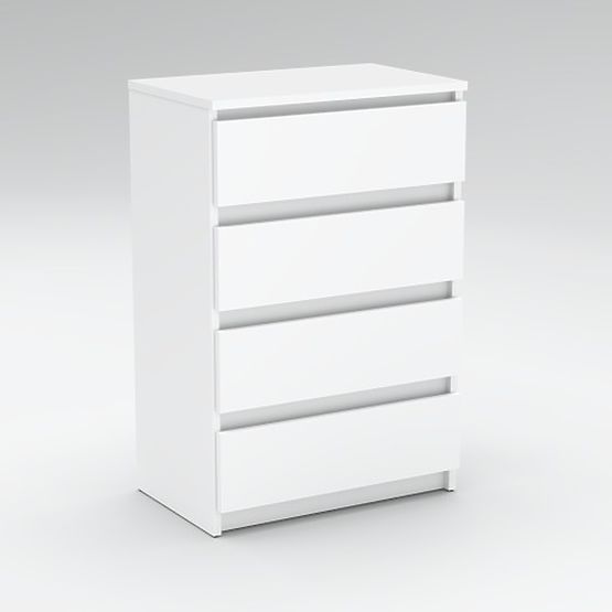 Weiße Kommode Simply 4