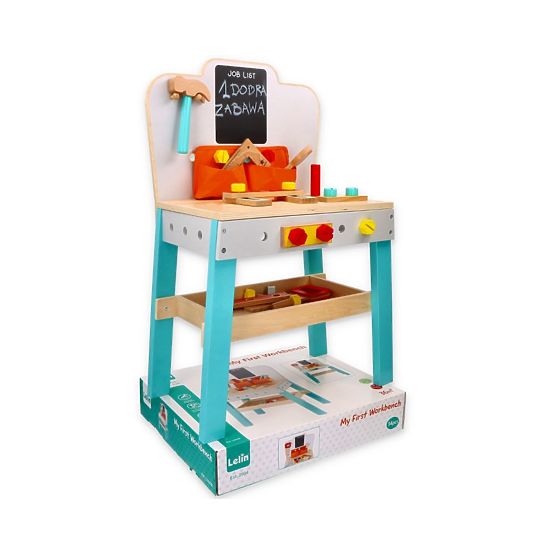 Werkstatt des Meisters mit Tafel