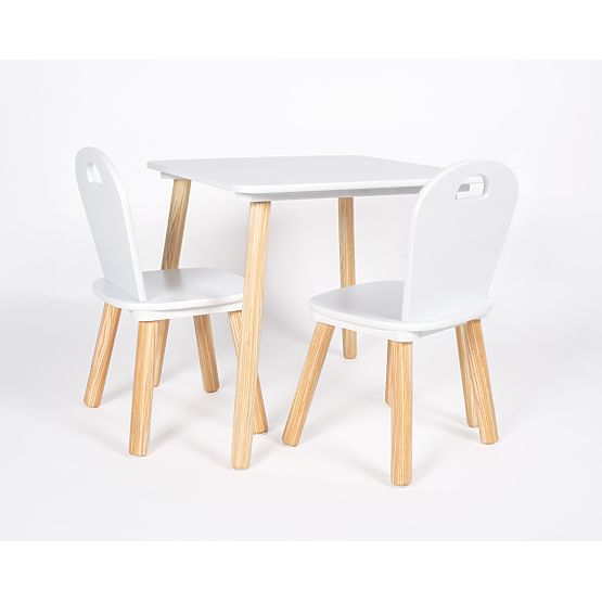 Set aus Tisch und Stühlen Woody