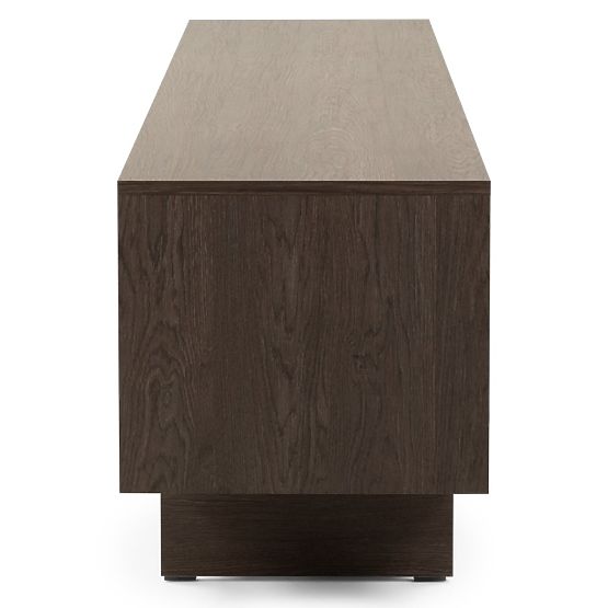 Zweiflügeliger TV-Schrank mit Schublade Kanso, Eiche Baltic Storm