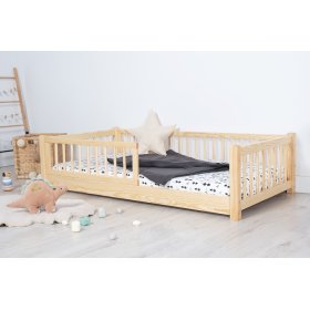 Kinder-Niedrigbett Montessori Ourbaby – natur