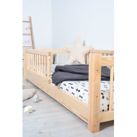 Kinder-Niedrigbett Montessori Ourbaby – natur