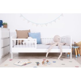 Babybett Junior weiß 140x70 cm, Ourbaby