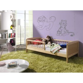 Kinderbett Junior - 160x70 cm - natur