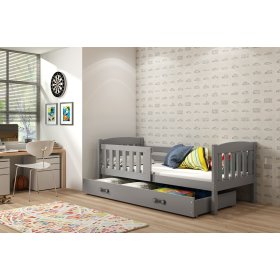 Kinderbett EXCLUSIVE - grau/graphit Detail, BMS