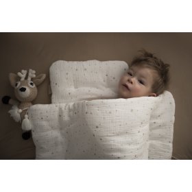 LILU Kinder musselin Bettbezug, LILU