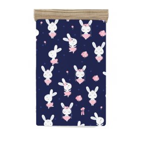 Kinderbettlaken Bunny Ballerina, Ourbaby