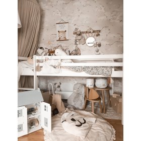 Kinderbett Hochbett Ourbaby Modo - weiß