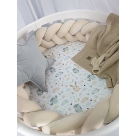 Geflochtenes Geländer 240 cm - Beige, TOLO