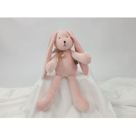 Velours-Spielzeug Hase 35 cm - rosa, TOLO