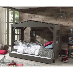 Kinder Bett haus Pino grey