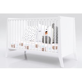 Kinderbett Cosmo 120x60 - weiß, Pietrus