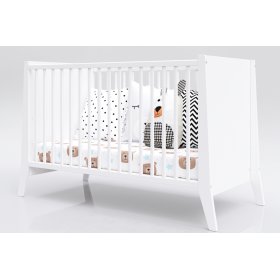 Babybett Cosmo 120x60 - weiß, Pietrus