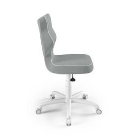 Ergonomischer Schreibtischstuhl, einstellbar auf eine Höhe von 159–188 cm – grau