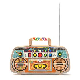 2Kids Toys Aktivitätstafel Holz-FM-Radio, 2Kids Toys