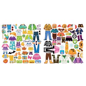 2Kids Toys Magnetisches Ankleiden Familie