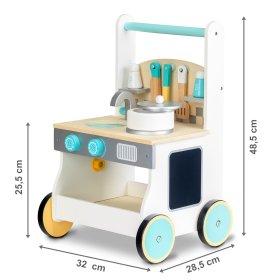 Baby aus holz kochnische p räder