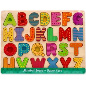 Holzpuzzle Alphabet - Großbuchstaben