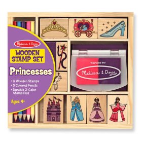 Melissa & Doug - Set Princess Holzstempel, Melissa & Doug