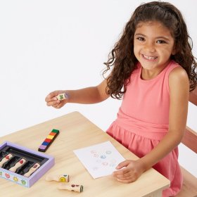 Melissa & Doug Satz Holzstempel - 6 Stk