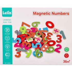 Magnetische Holzziffern, Lelin