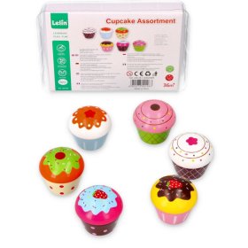 Satz Holzmuffins