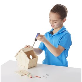 Kreatives Set - hölzernes Vogelhaus, Melissa & Doug