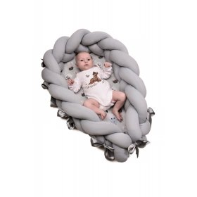 Baby Nest 2in1- Graues Kitz, T-Tomi