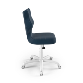 Ergonomischer Schreibtischstuhl, einstellbar auf eine Höhe von 159–188 cm – Marineblau