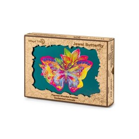 Buntes Holzpuzzle - Schmetterling, Wood Trick