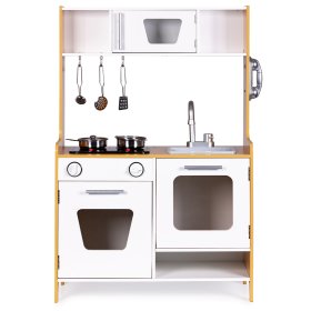 Holzküche mit Soundeffekten, EcoToys