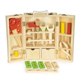 Werkzeugset aus Holz für Kinder, EcoToys