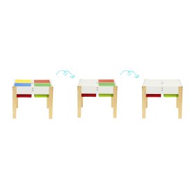 Kindertisch mit Stühlen Holz Creative